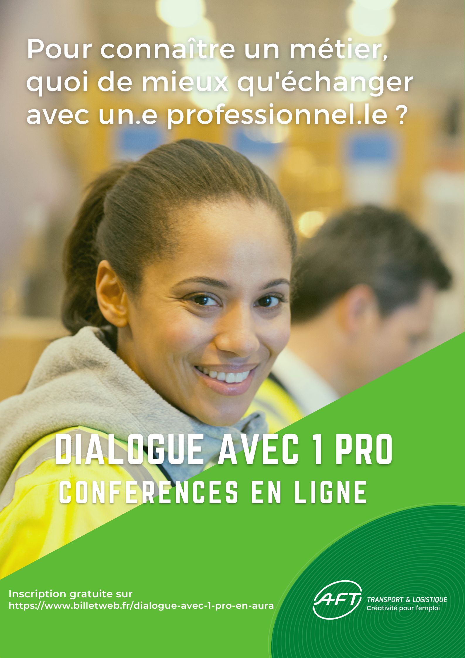 " Affiche Dialogue avec un pro"