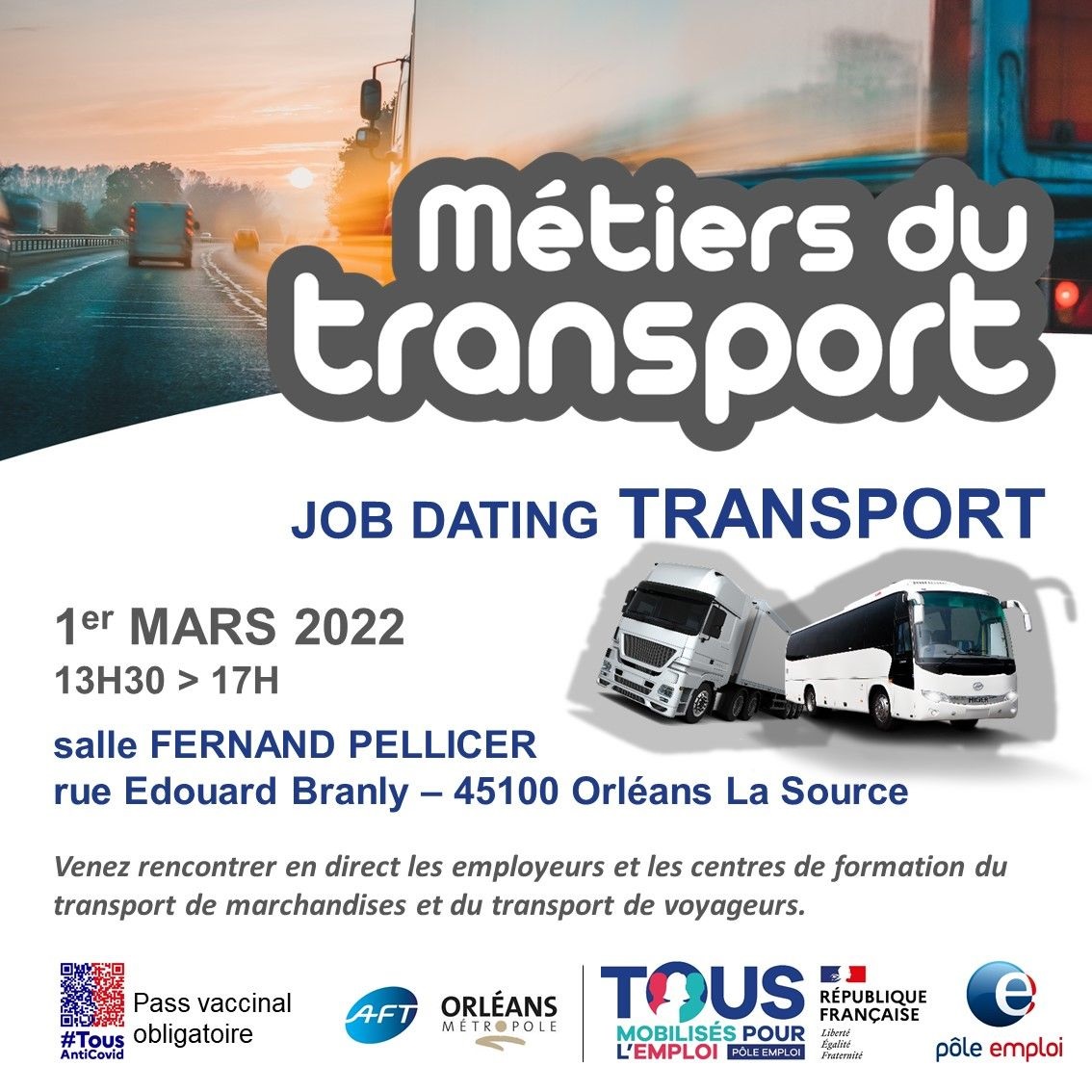 job dating transport pole emploi