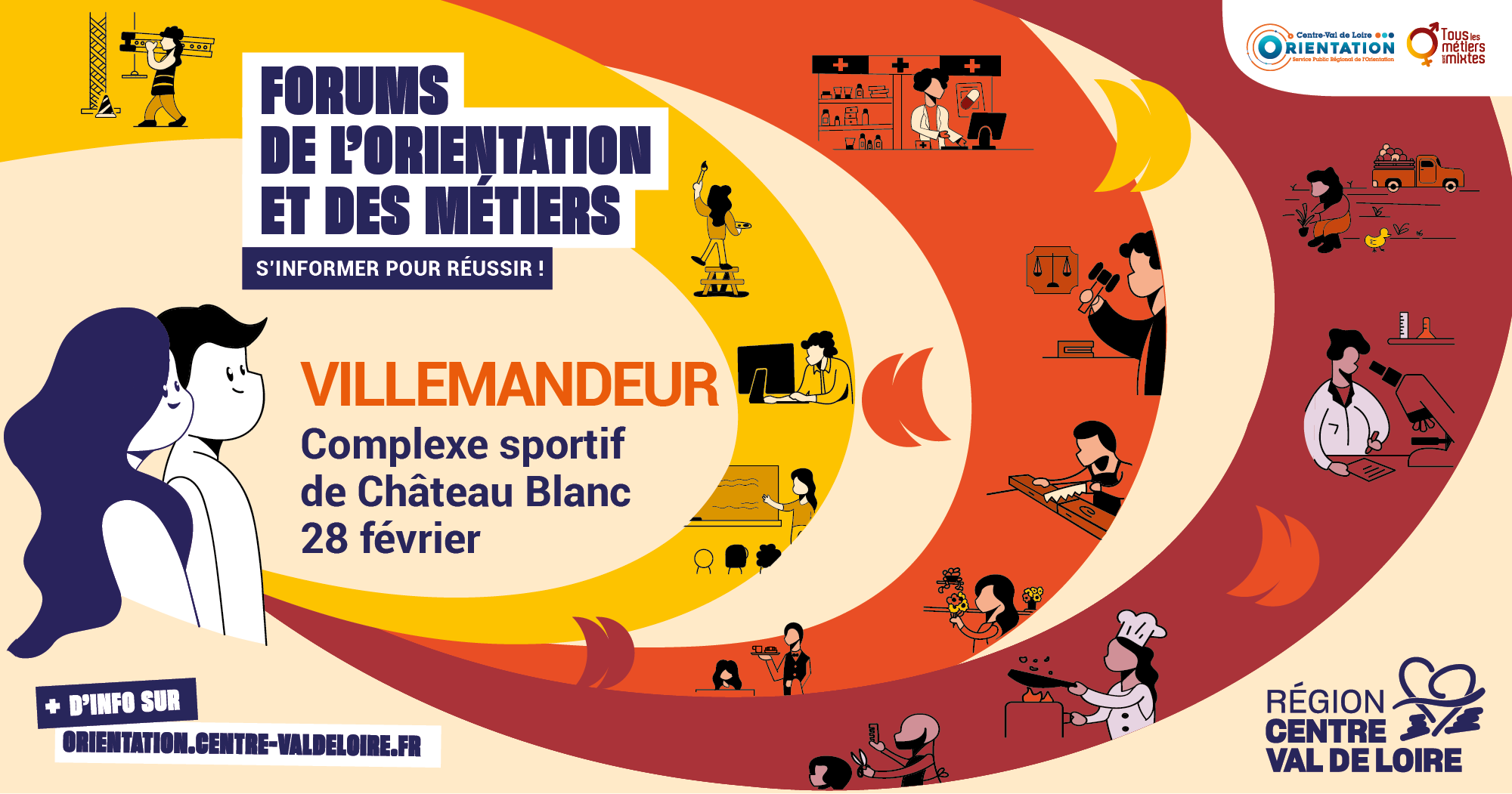 Forum d'orientation Villemandeur 2025