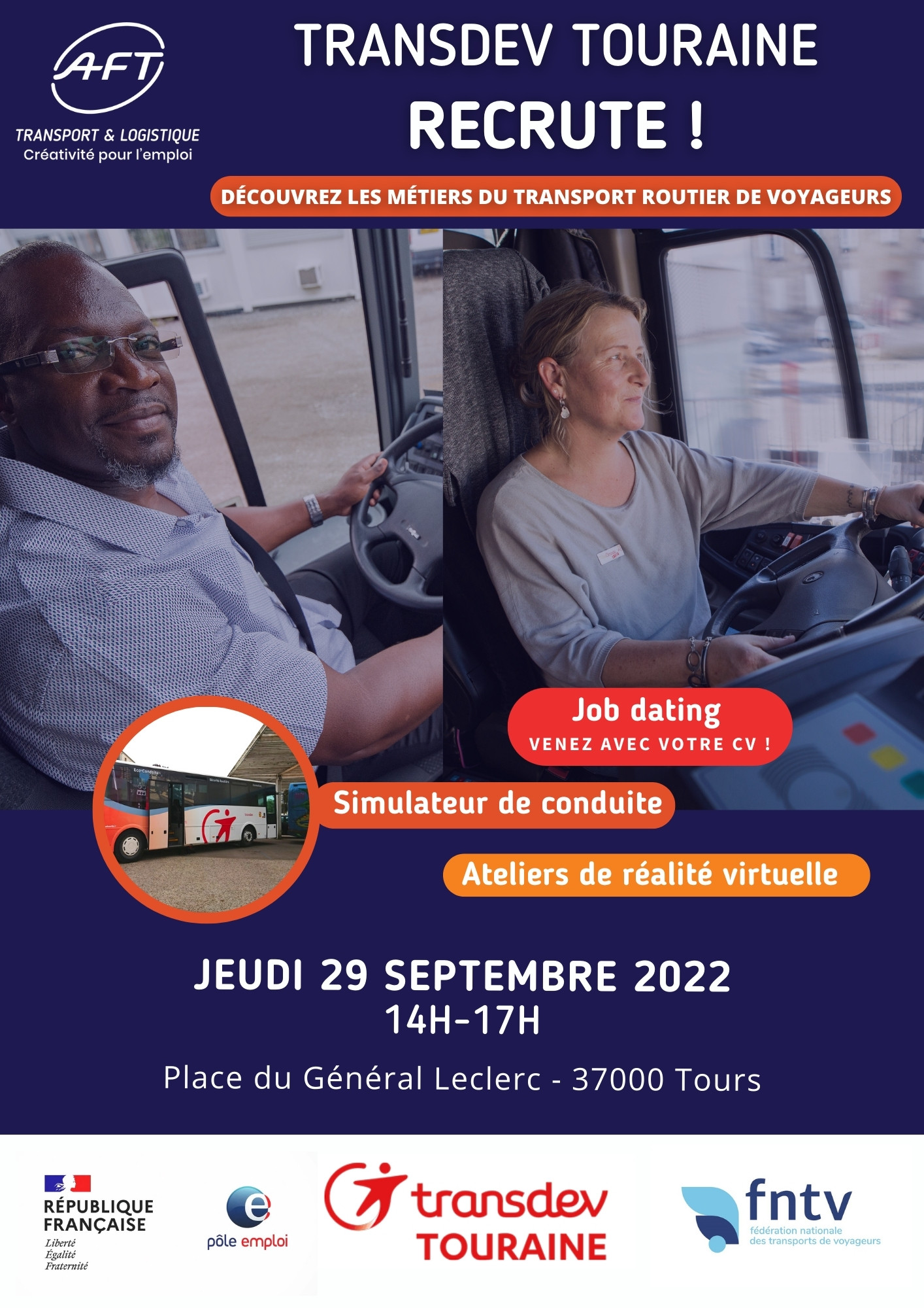 JOB DATING transdev tours