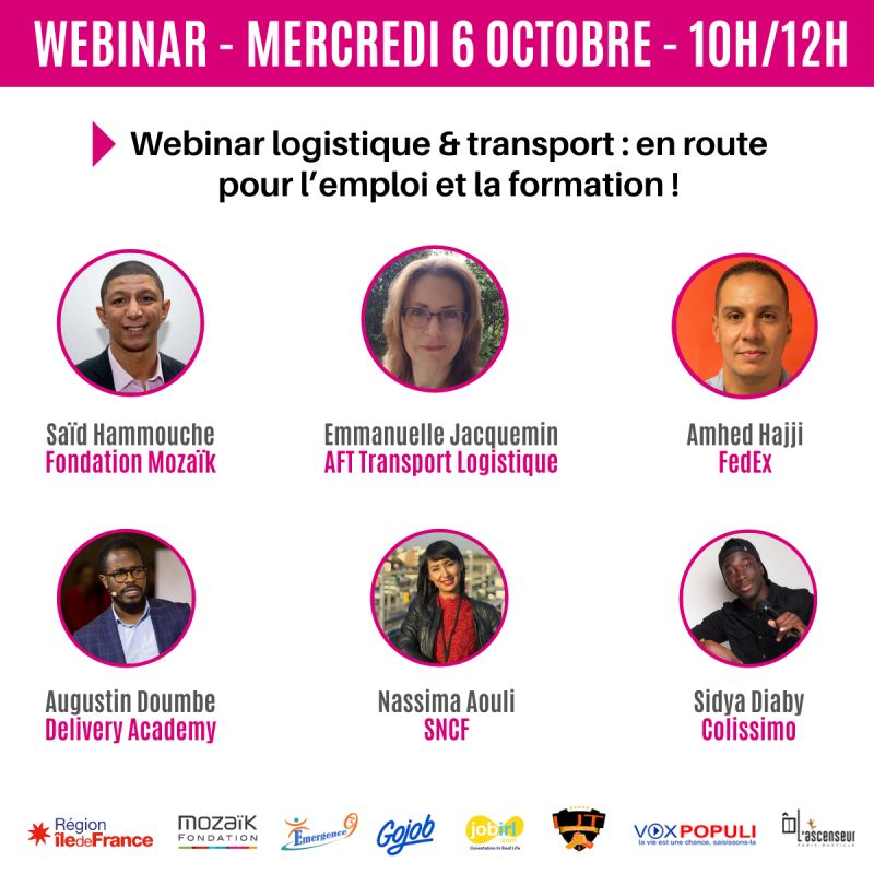 Participants webinar MeetUp 6 octobre 2021