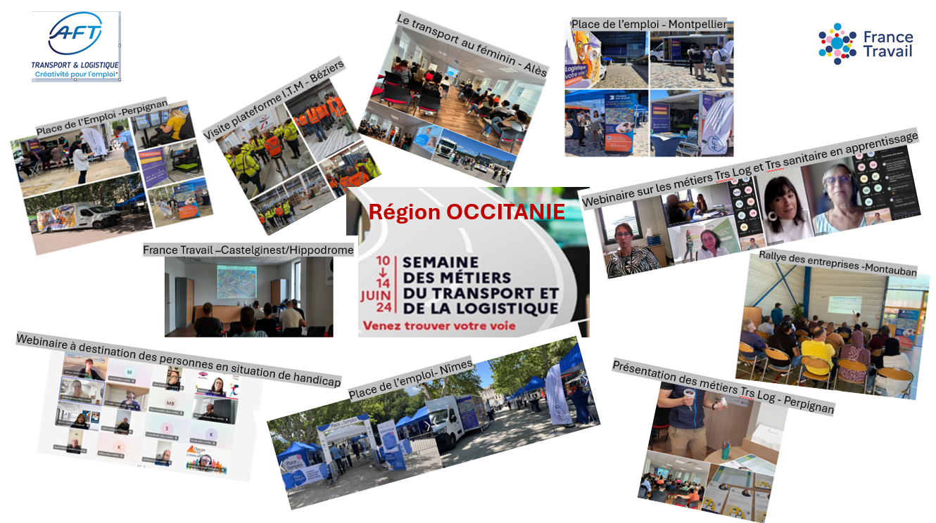 Clap de fin Semaine Trs Logistique Occitanie