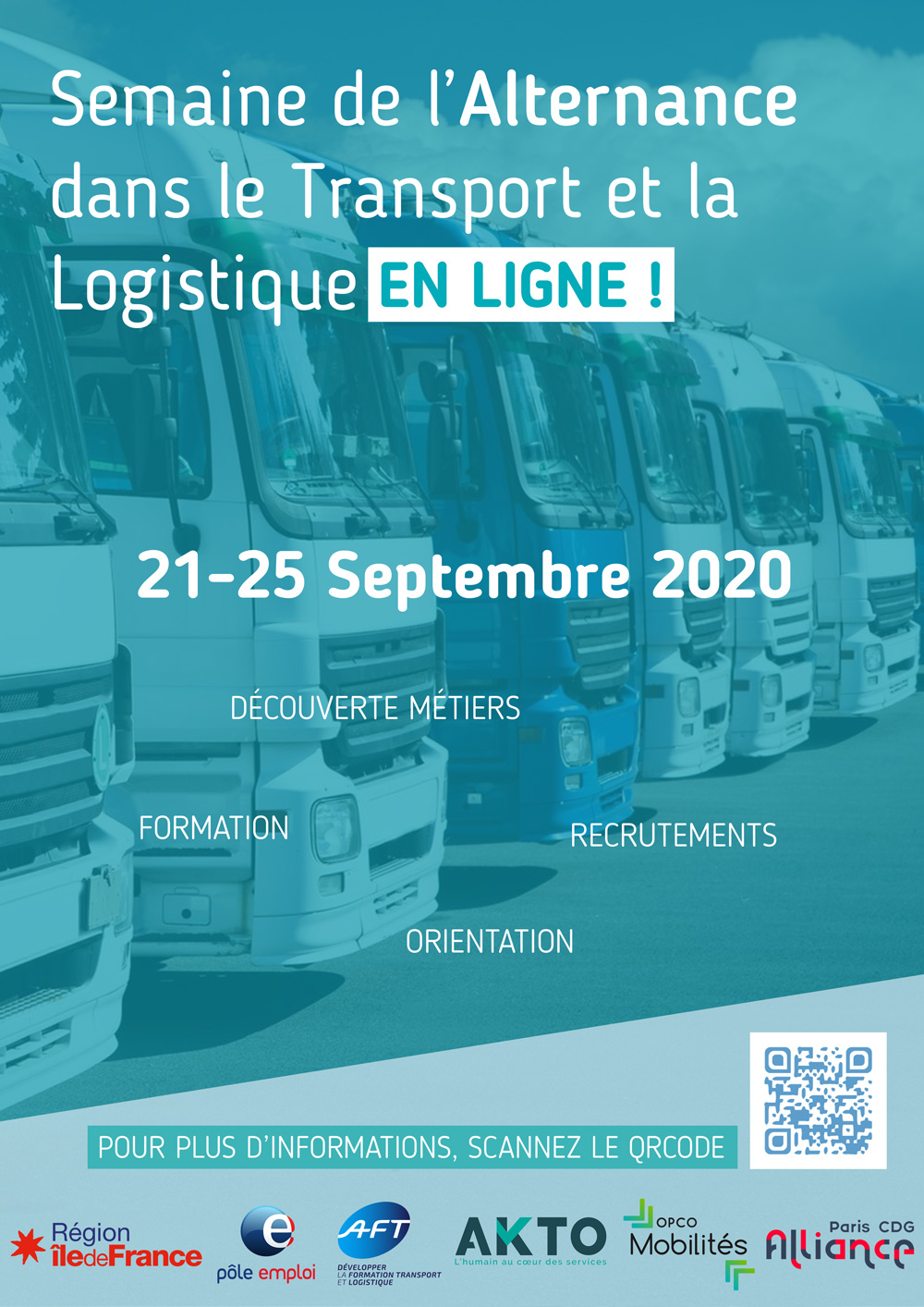 Affiche Semaine TL Alternance IDF 2020