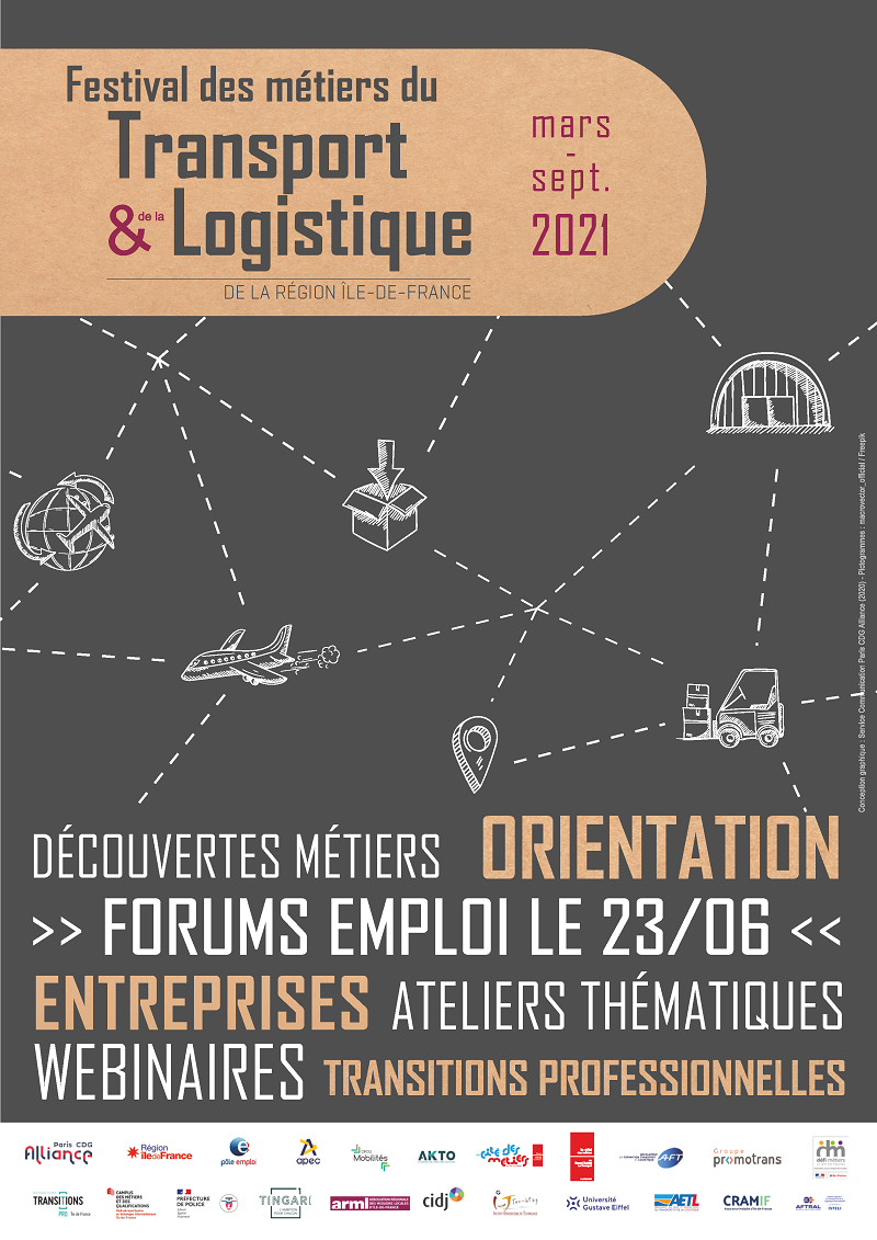 Affiche Festival Transport Logistique IDF 2021