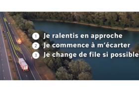 campagne de prévention règle du corridor de sécurité 