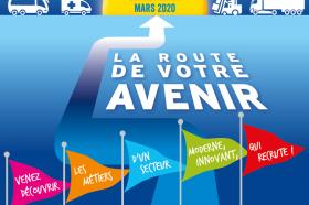 Affiche la route de votre Avenir en Grand Est