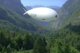 Un ballon dirigeable pour le transport de fret