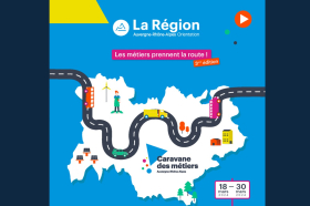 affiche de la Caravane des métiers 2024