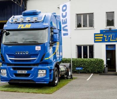 Un premier camion GNV dans le Cher