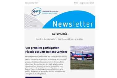 Newsletter AFT - N°59 - Septembre 2024