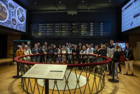 Tous les participants à la remise des prix du concours national "bien dans ma tête, bien dans mon corps, bien dans mon job" de l'édition 2019.